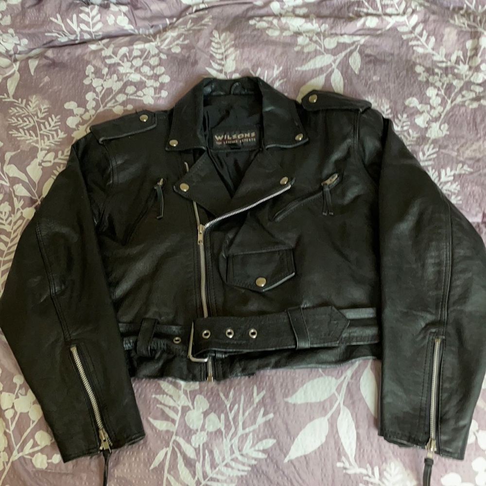 Wilson’s Leather Large Biker Jacket
